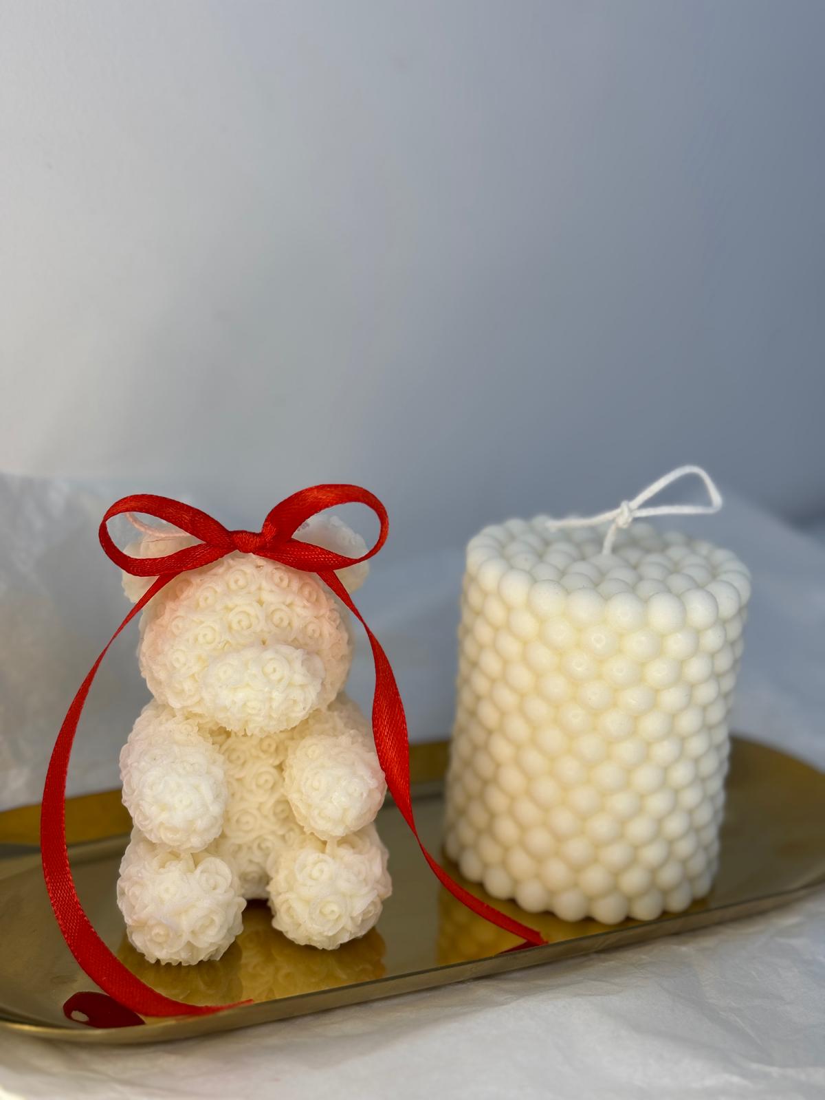 Rose teddy bear