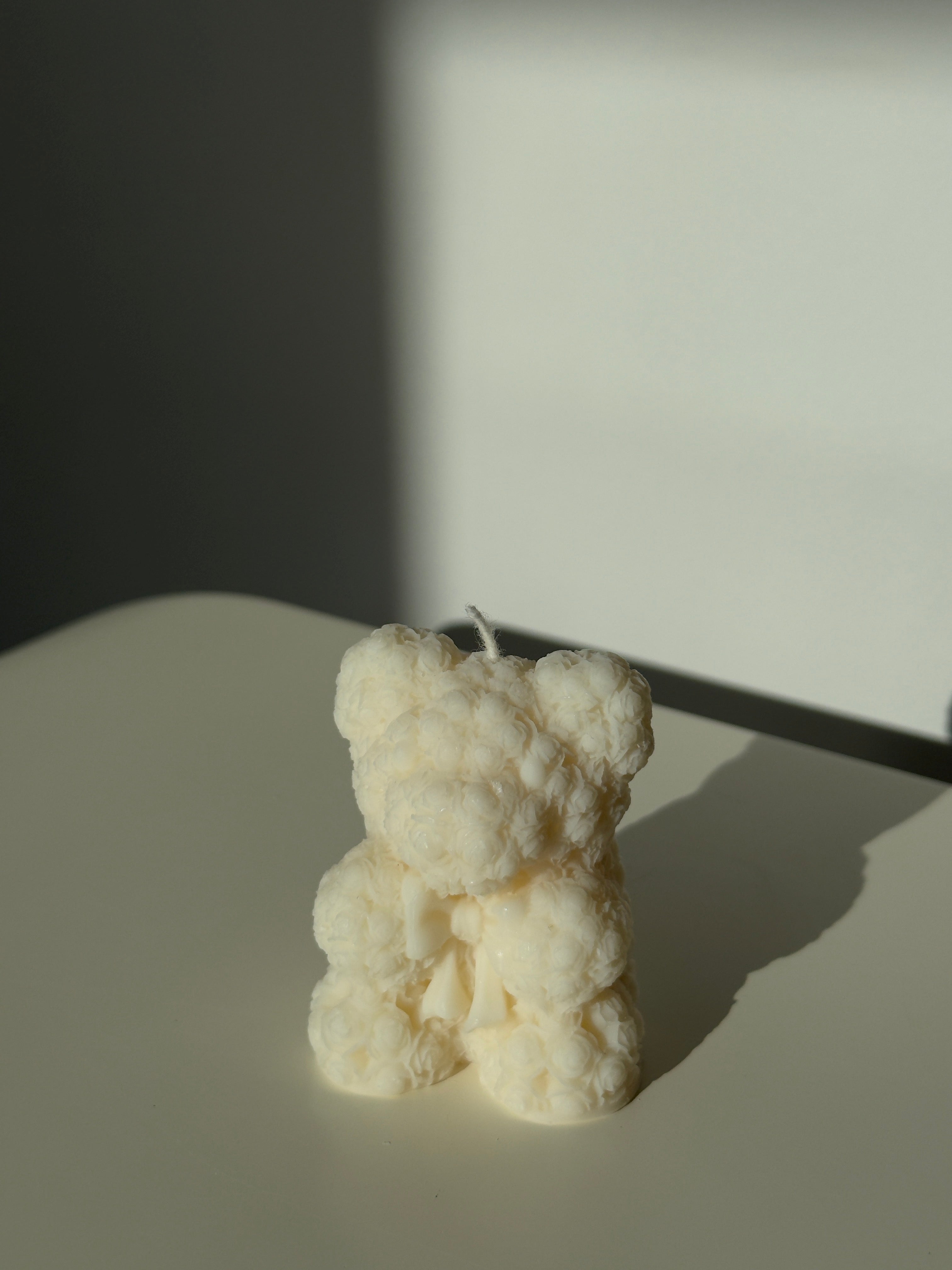 Ribboned teddy bear